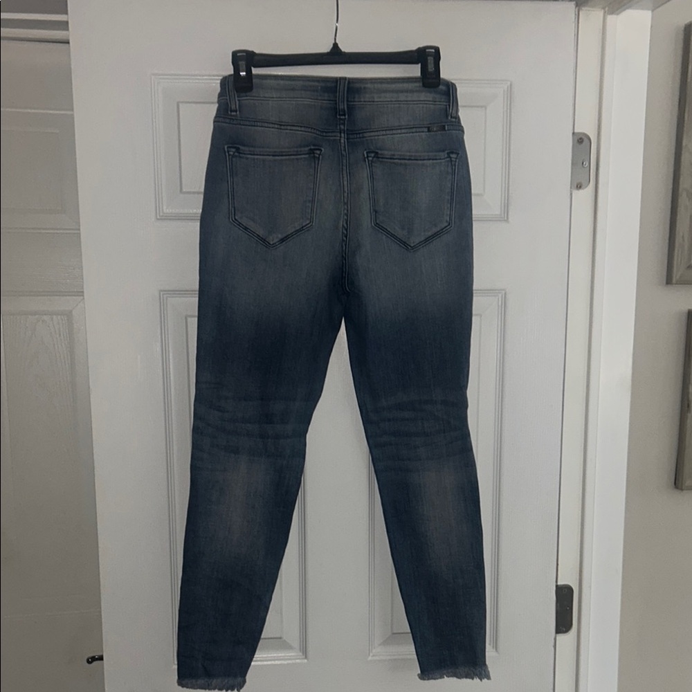 KanCan Blue Skinny Distressed Jeans - Picture 2 of 2